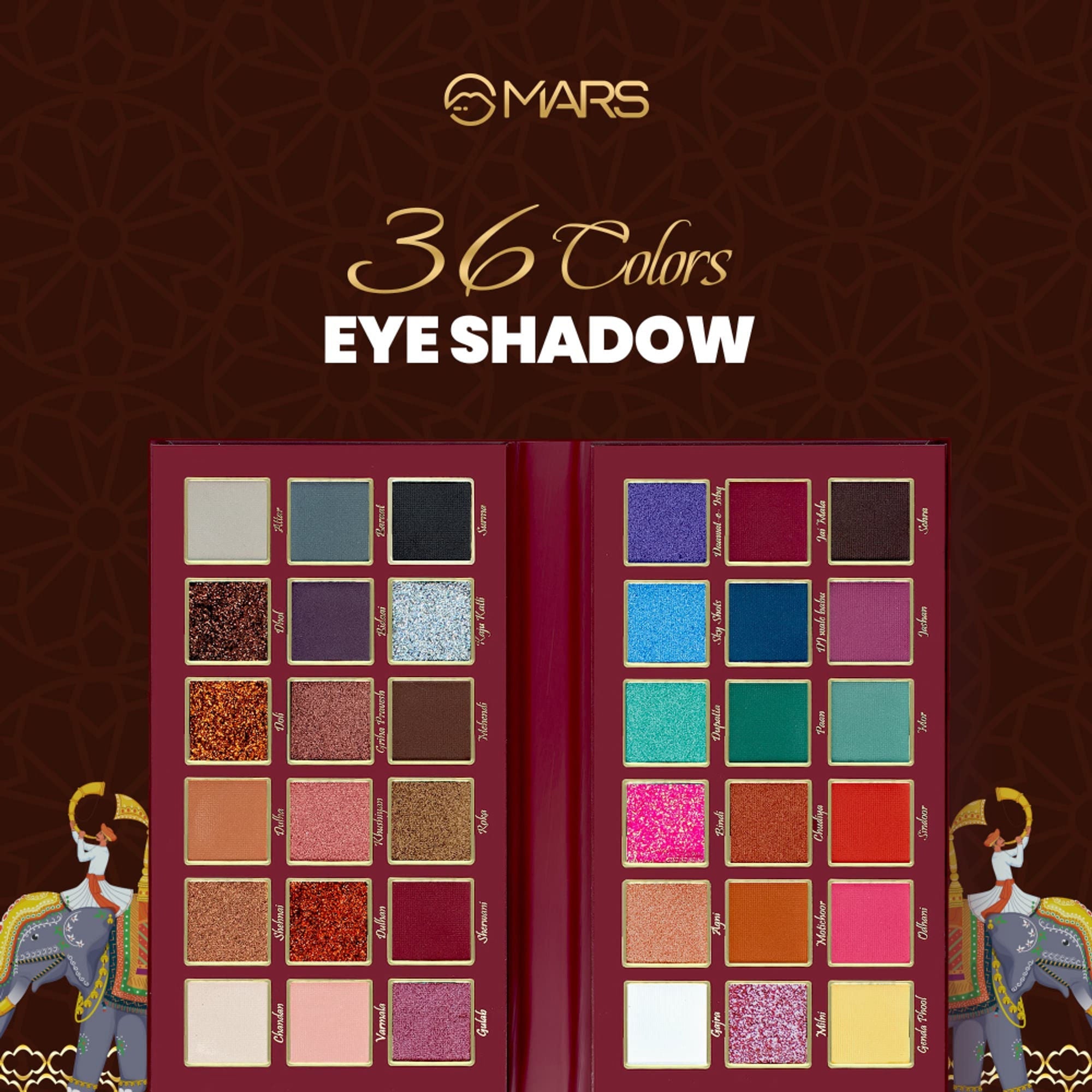 MARS Cosmetics Jashan-E-Sringaar Eyeshadow Palette