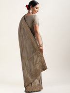 kasee Sequinned Embellished Pure Silk Saree