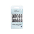 shills professional reusable press on nails log almond spn698