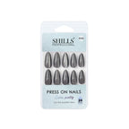 shills professional reusable press on nails log almond spn698