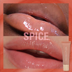 Makeup Revolution Juicy Peptide Lip Balm - Nude Spice - Distacart