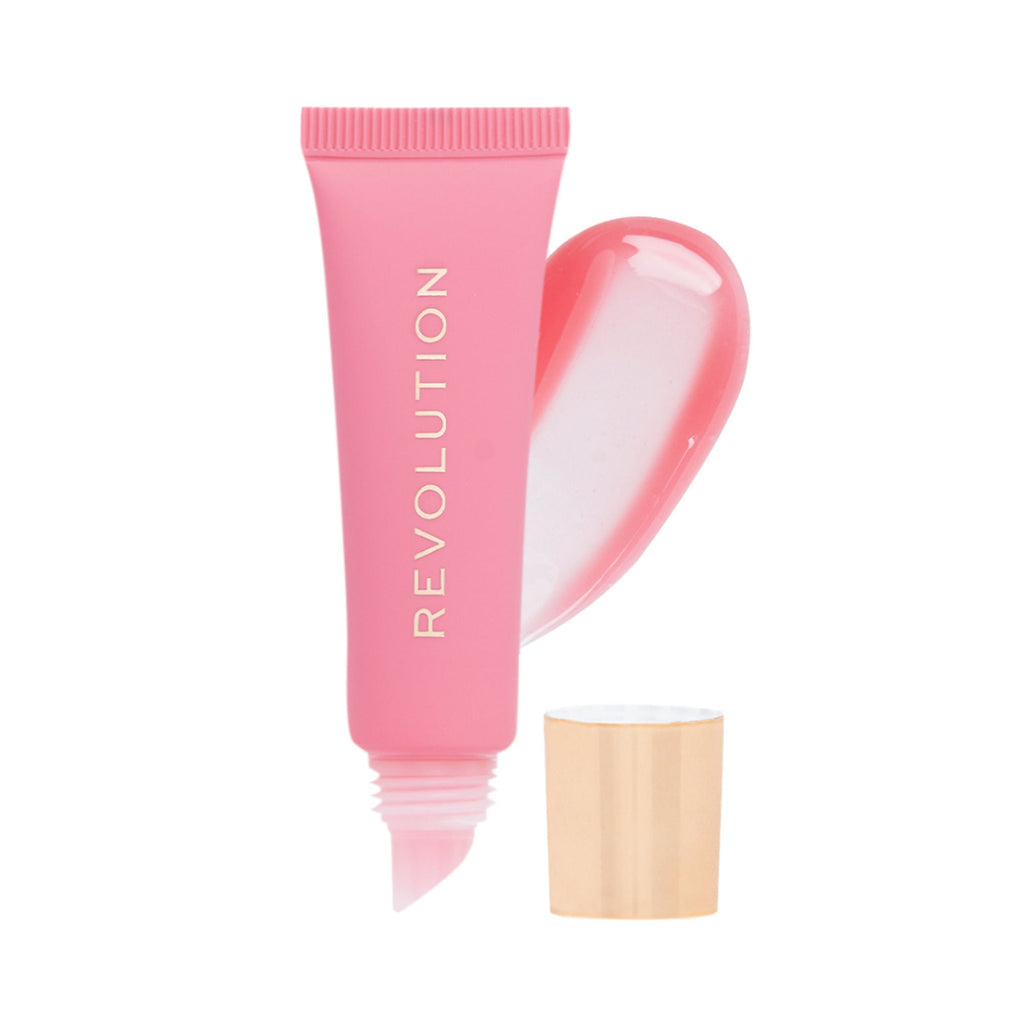 Makeup Revolution Juicy Peptide Lip Balm - Pink Strawberry