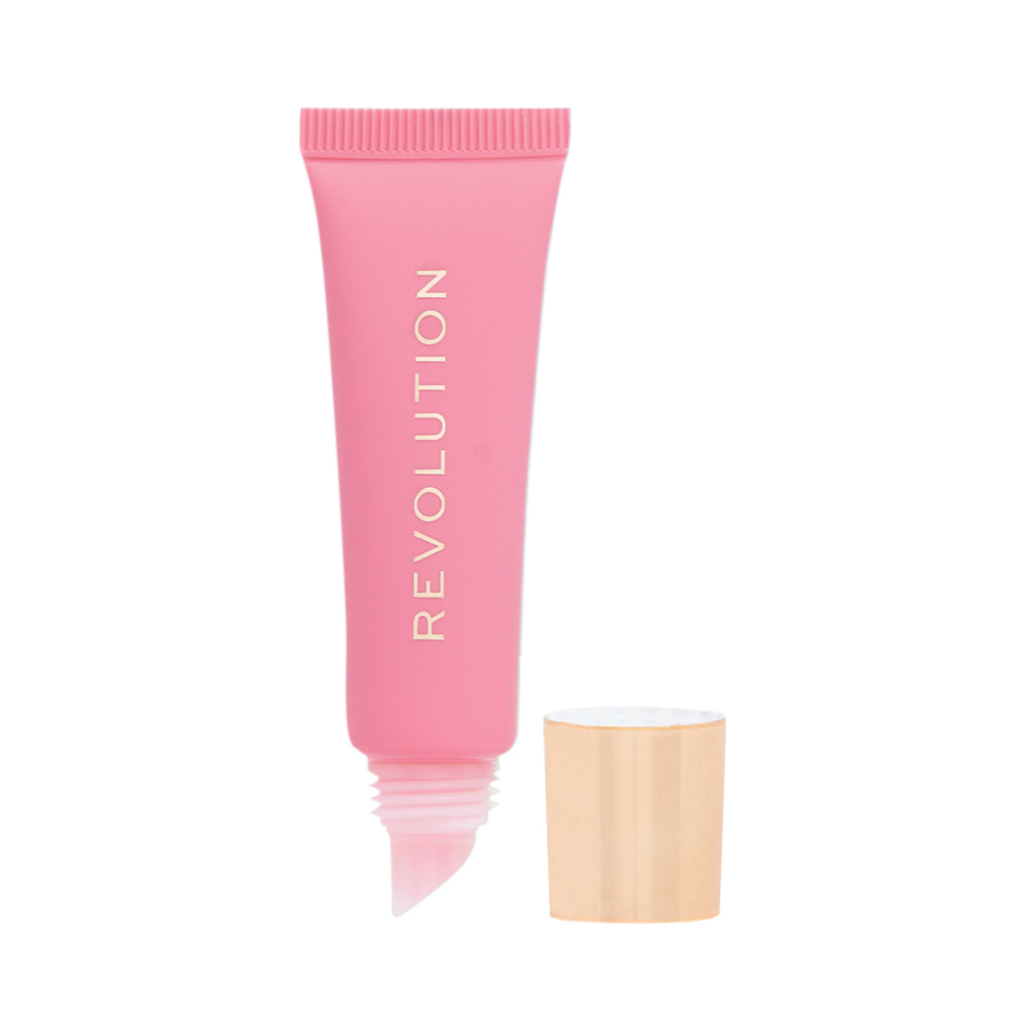 Makeup Revolution Juicy Peptide Lip Balm - Pink Strawberry - Distacart