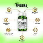 BM Wellness Organic Spirulina Tablets - Distacart