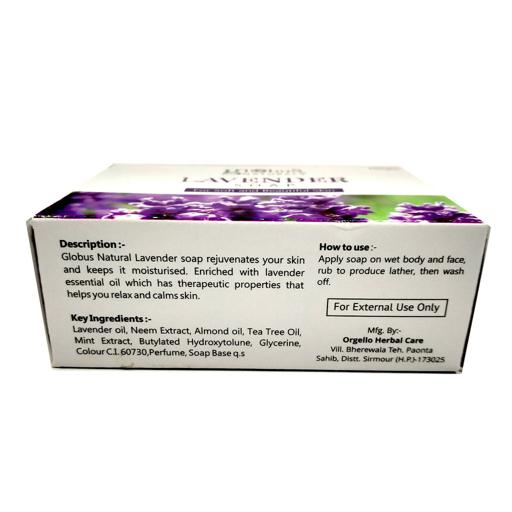 Globus Naturals Lavender Soap