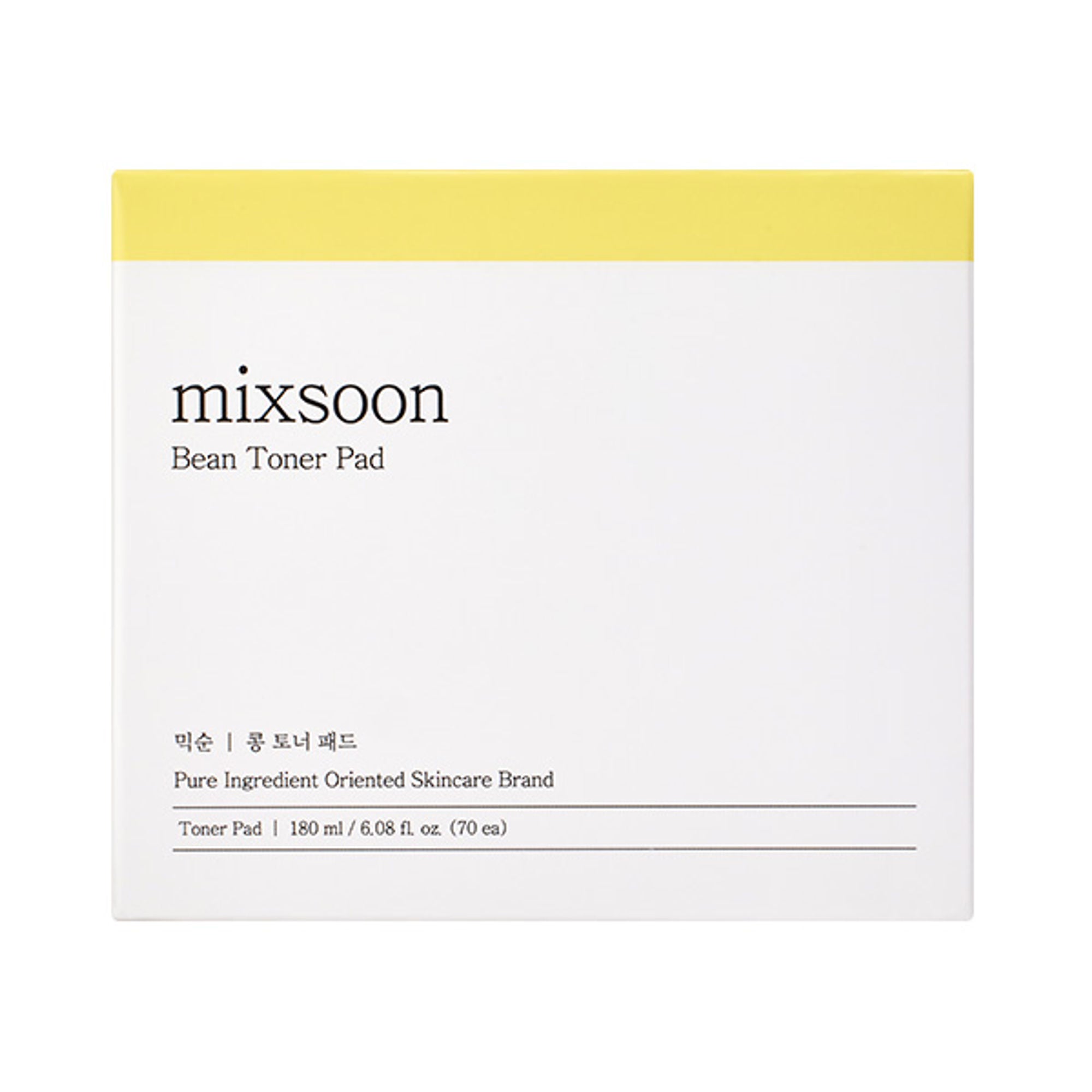 Mixsoon Bean Toner Pad, Hydrates, Brightens & Refreshes Skin with Fermented Beans