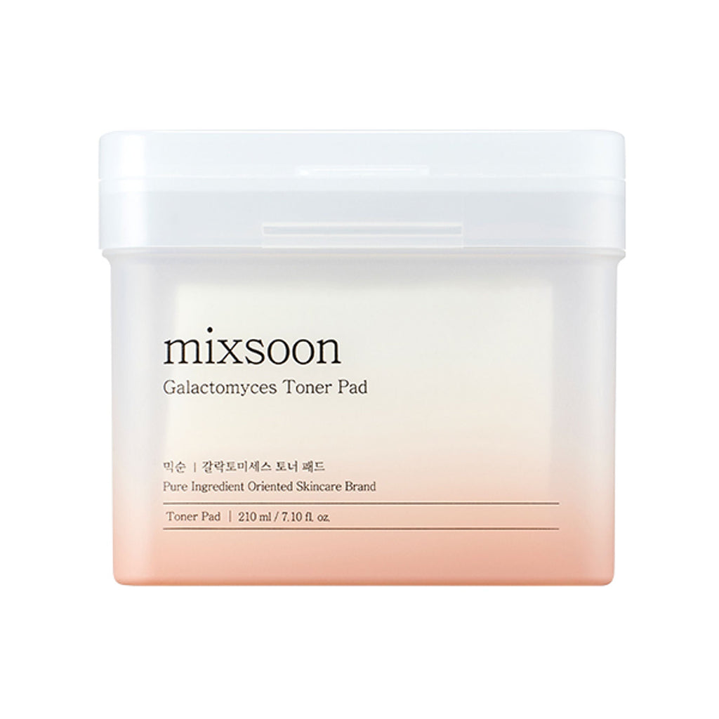 Mixsoon Galactomyces Toner Pad, Gentle Exfoliation, Brightens Skin & Boosts Radiance