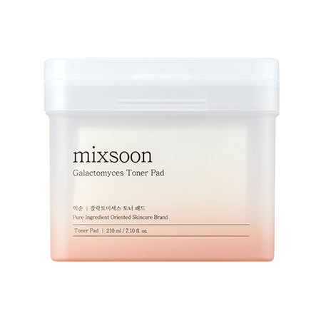 Mixsoon Galactomyces Toner Pad, Gentle Exfoliation, Brightens Skin & Boosts Radiance
