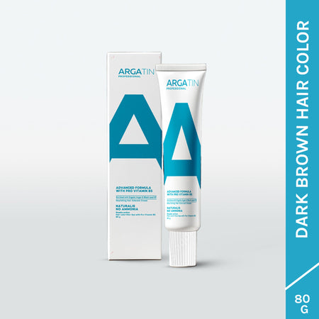 Argatin Naturalis Hair Color Cream With Black Seed Oil & Argan Oil - 3 Dark Brown