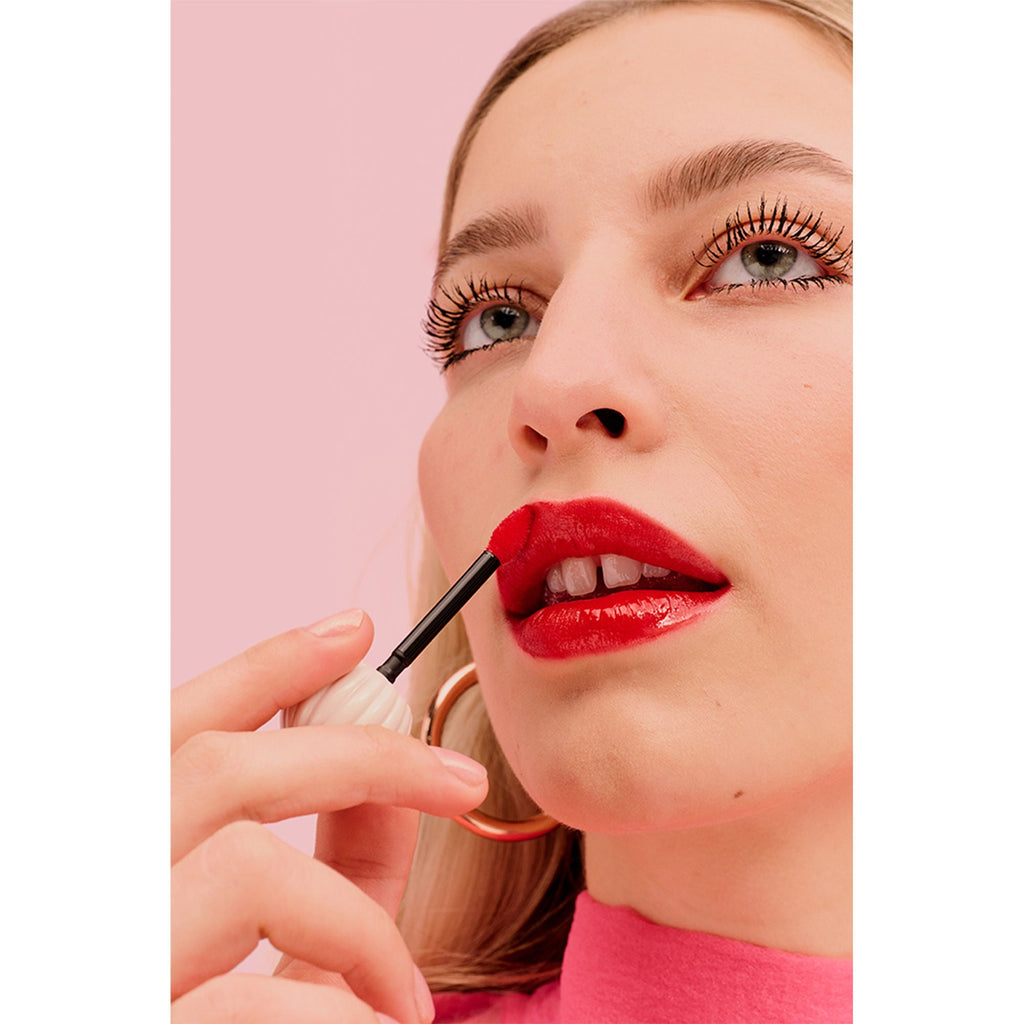 Benefit Cosmetics Splashtint Dewy Lip Tint - 15 Yachty Hottie Poppy Red - Distacart