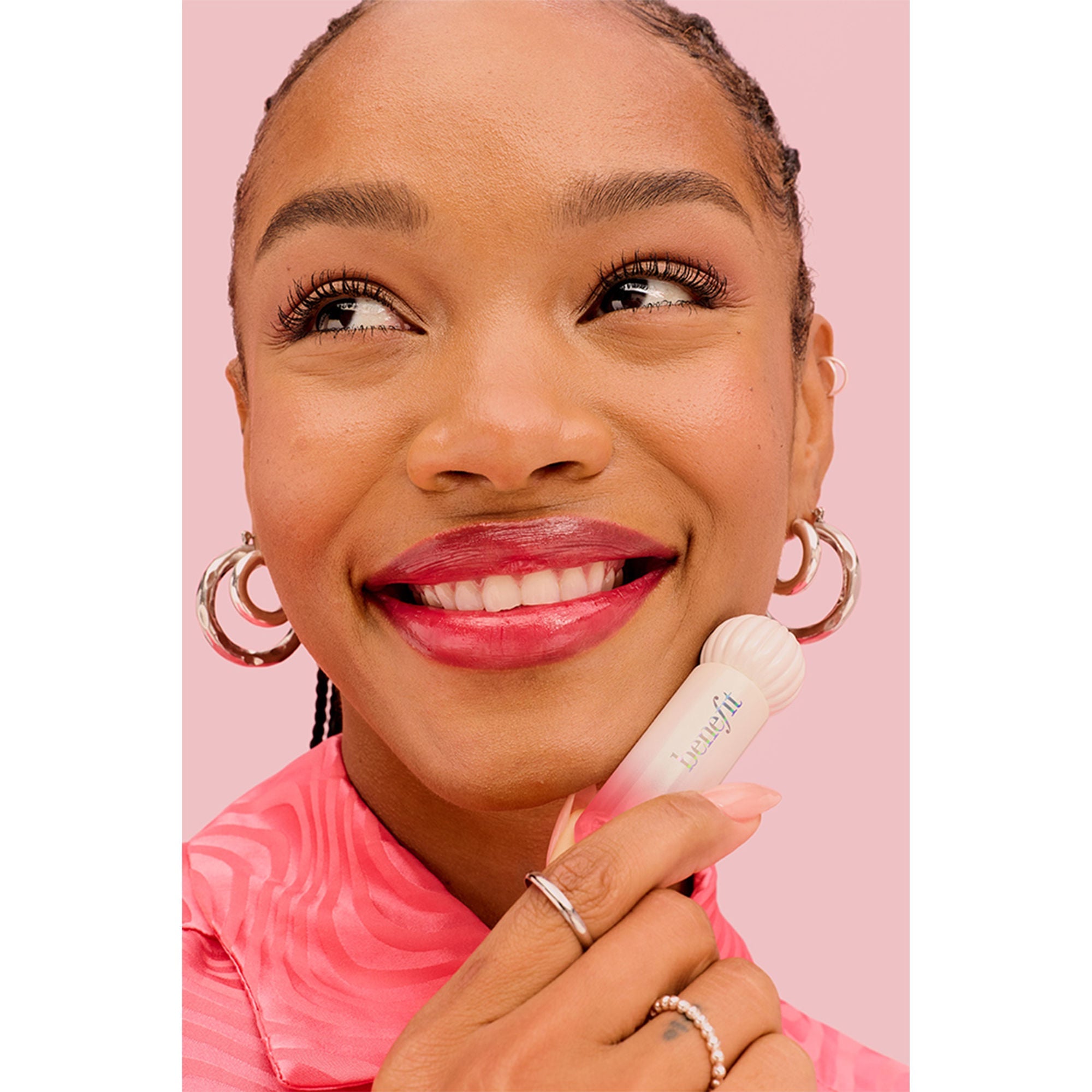 Benefit Cosmetics Splashtint Dewy Lip Tint - 07 Tutti Frutti Fuchsia Pink - Distacart