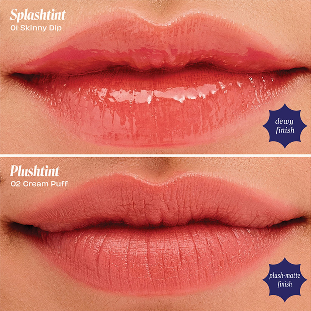 Benefit Cosmetics Splashtint Dewy Lip Tint - 01 Skinny Dip Soft Peach - Distacart