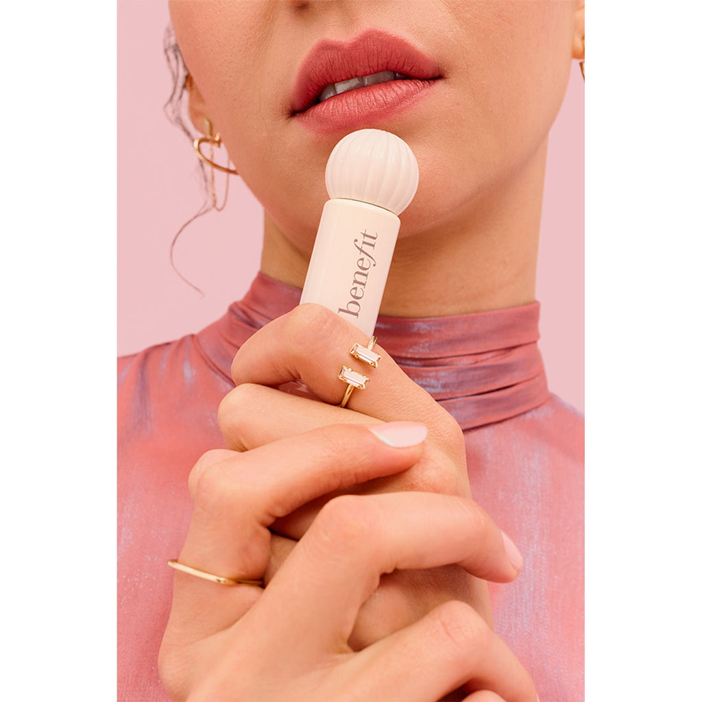 Benefit Cosmetics Plushtint Matte Lip Tint - 02 Cream Puff Almond Pink - Distacart