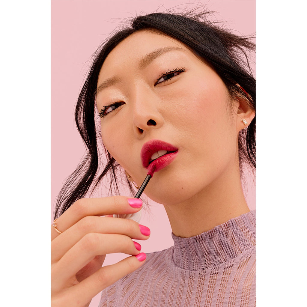 Benefit Cosmetics Plushtint Matte Lip Tint - 22 Silk Pjs Rich Plum - Distacart