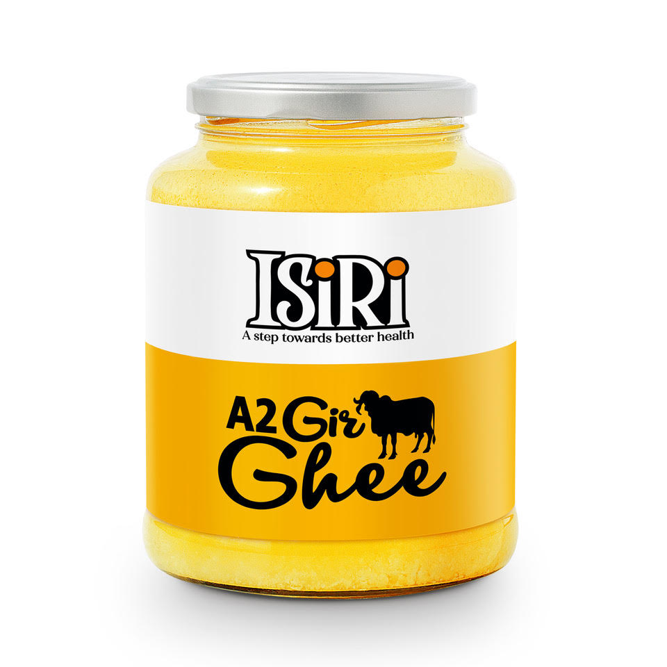 Isiri A2 Desi Cow Ghee | Made From Grass Fed A2 Cow's Milk | Organic & Pure Ghee - Distacart