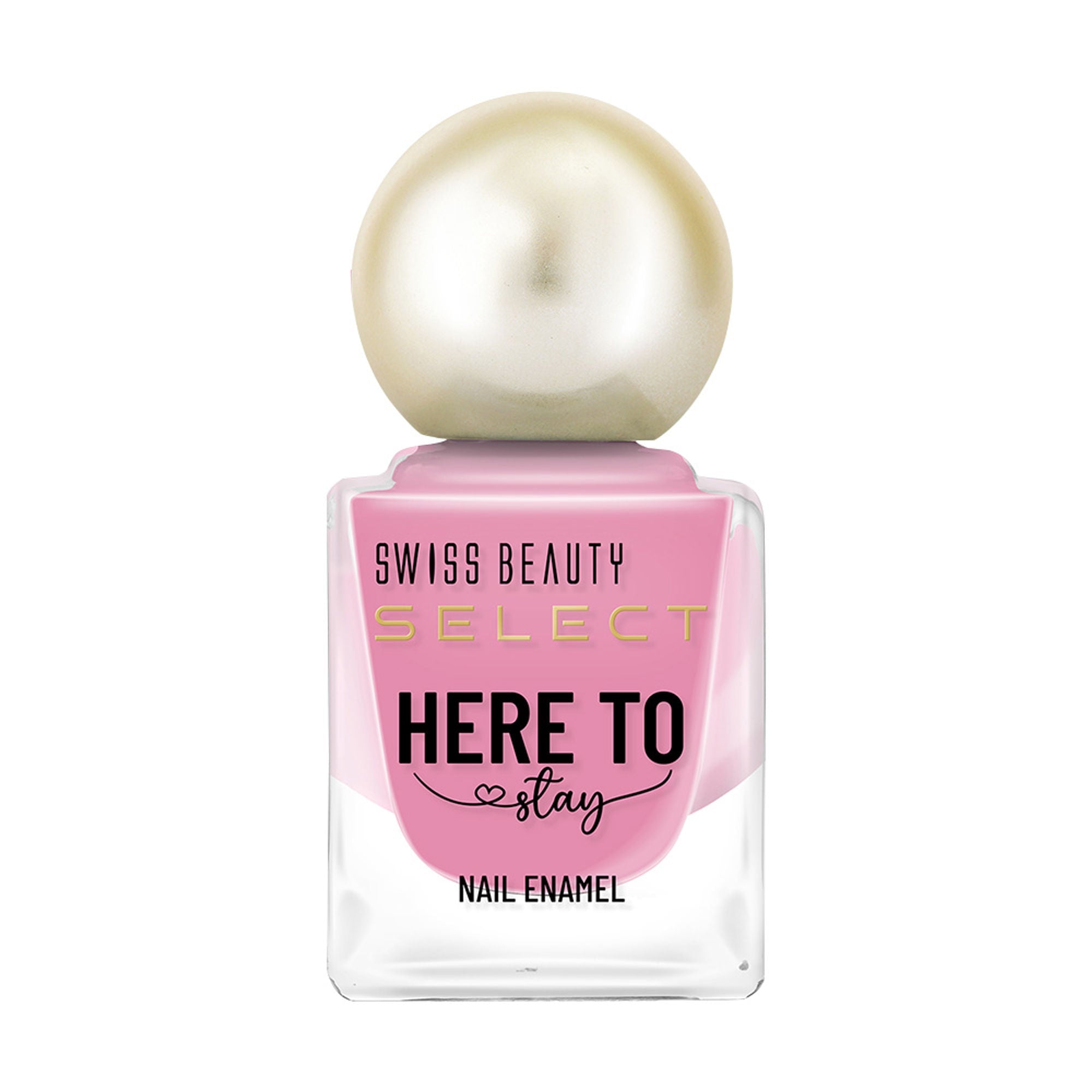 Swiss Beauty Select Here To Stay Nail Enamel - Mild Rose - Distacart