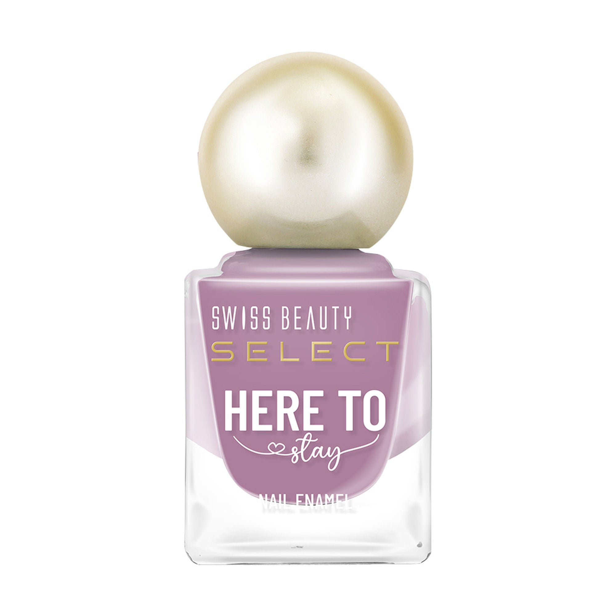 Swiss Beauty Select Here To Stay Nail Enamel - Ash Mauve - Distacart