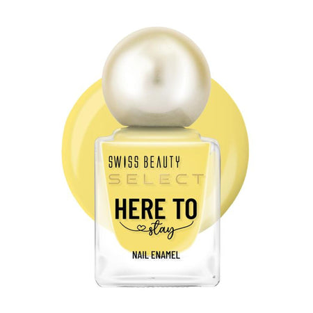 Swiss Beauty Select Here To Stay Nail Enamel - Spectra Yellow