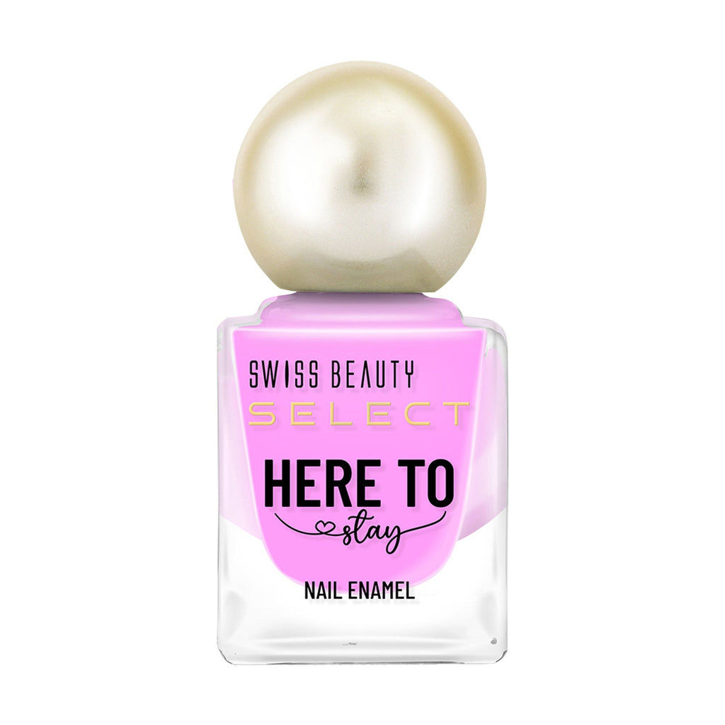 Swiss Beauty Select Here To Stay Nail Enamel - Persian Pink - Distacart