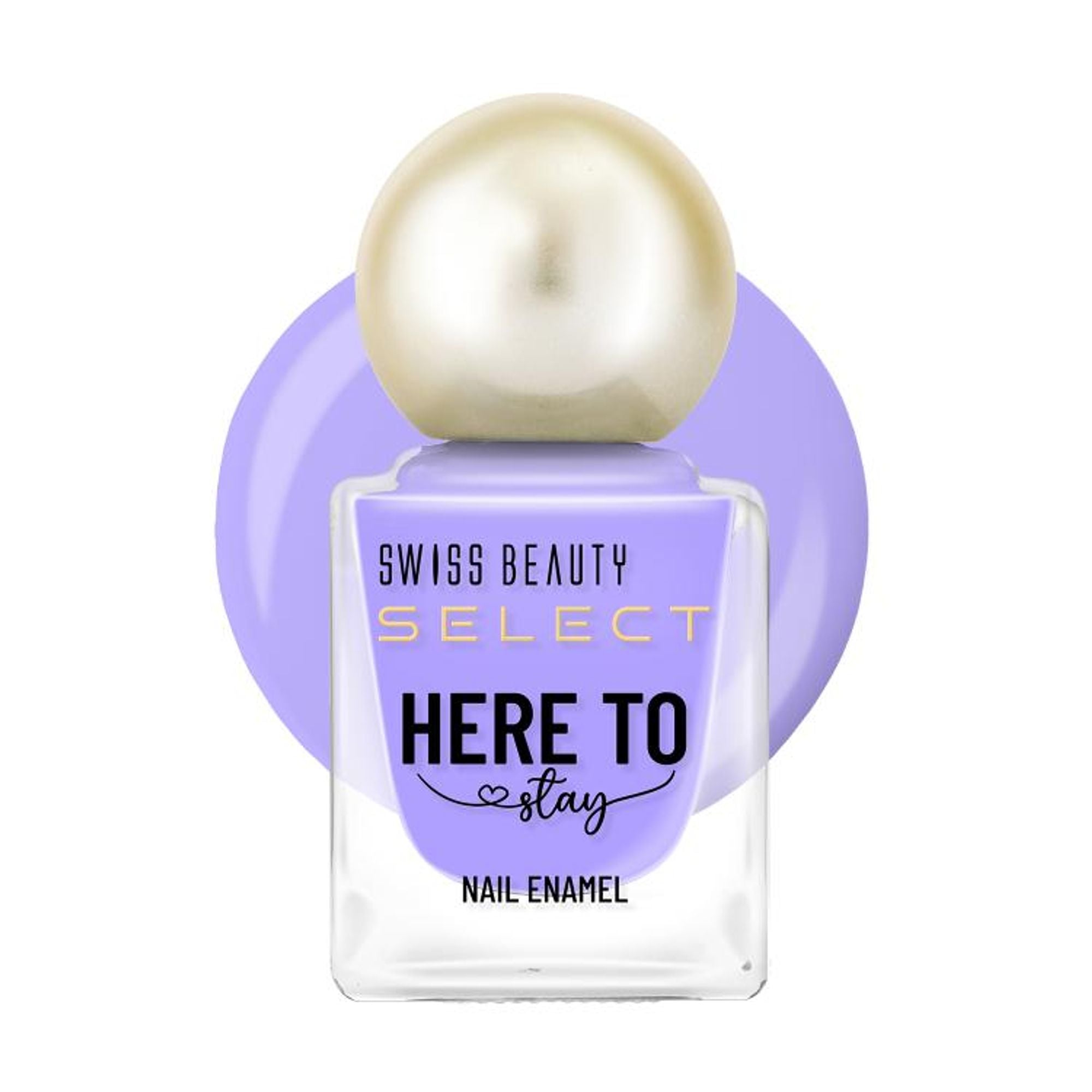 Swiss Beauty Select Here To Stay Nail Enamel - Lavender Herb