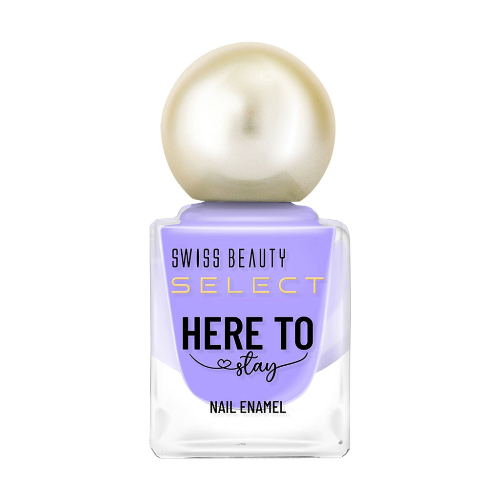 Swiss Beauty Select Here To Stay Nail Enamel - Lavender Herb - Distacart