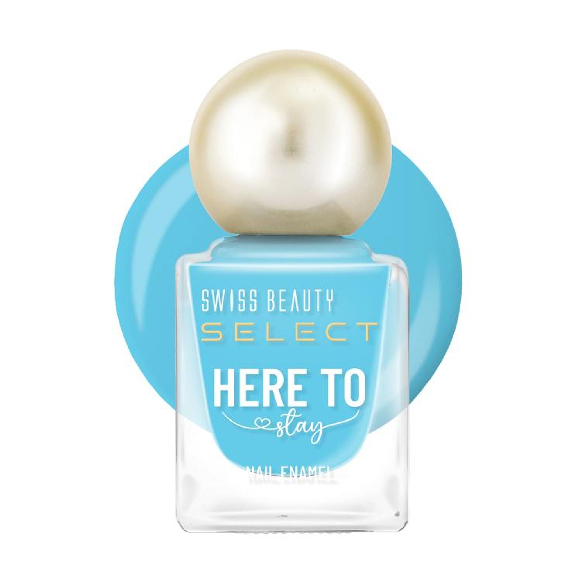 Swiss Beauty Select Here To Stay Nail Enamel - Ibiza Blue
