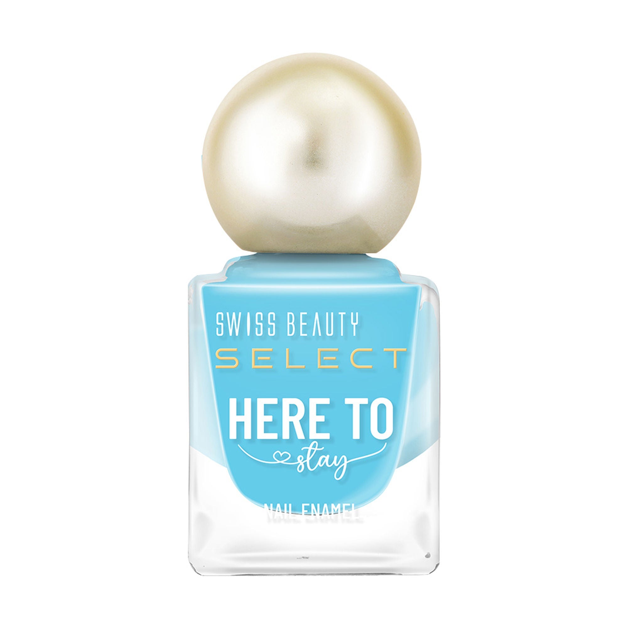 Swiss Beauty Select Here To Stay Nail Enamel - Ibiza Blue - Distacart