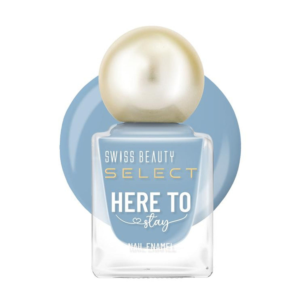 Swiss Beauty Select Here To Stay Nail Enamel - Cadet Teal