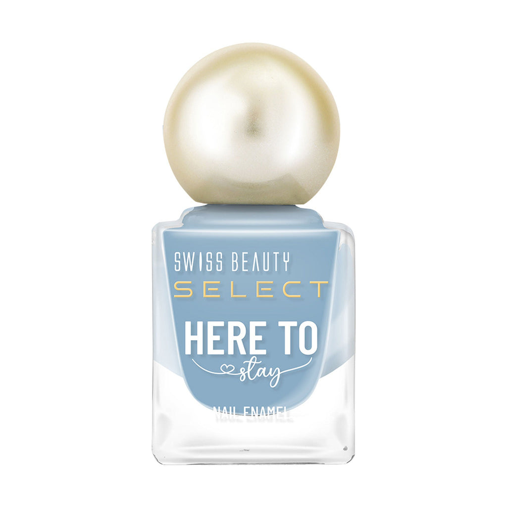 Swiss Beauty Select Here To Stay Nail Enamel - Cadet Teal - Distacart