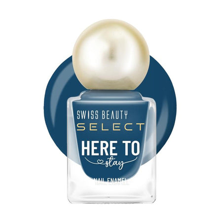 Swiss Beauty Select Here To Stay Nail Enamel - Mosaic Blue