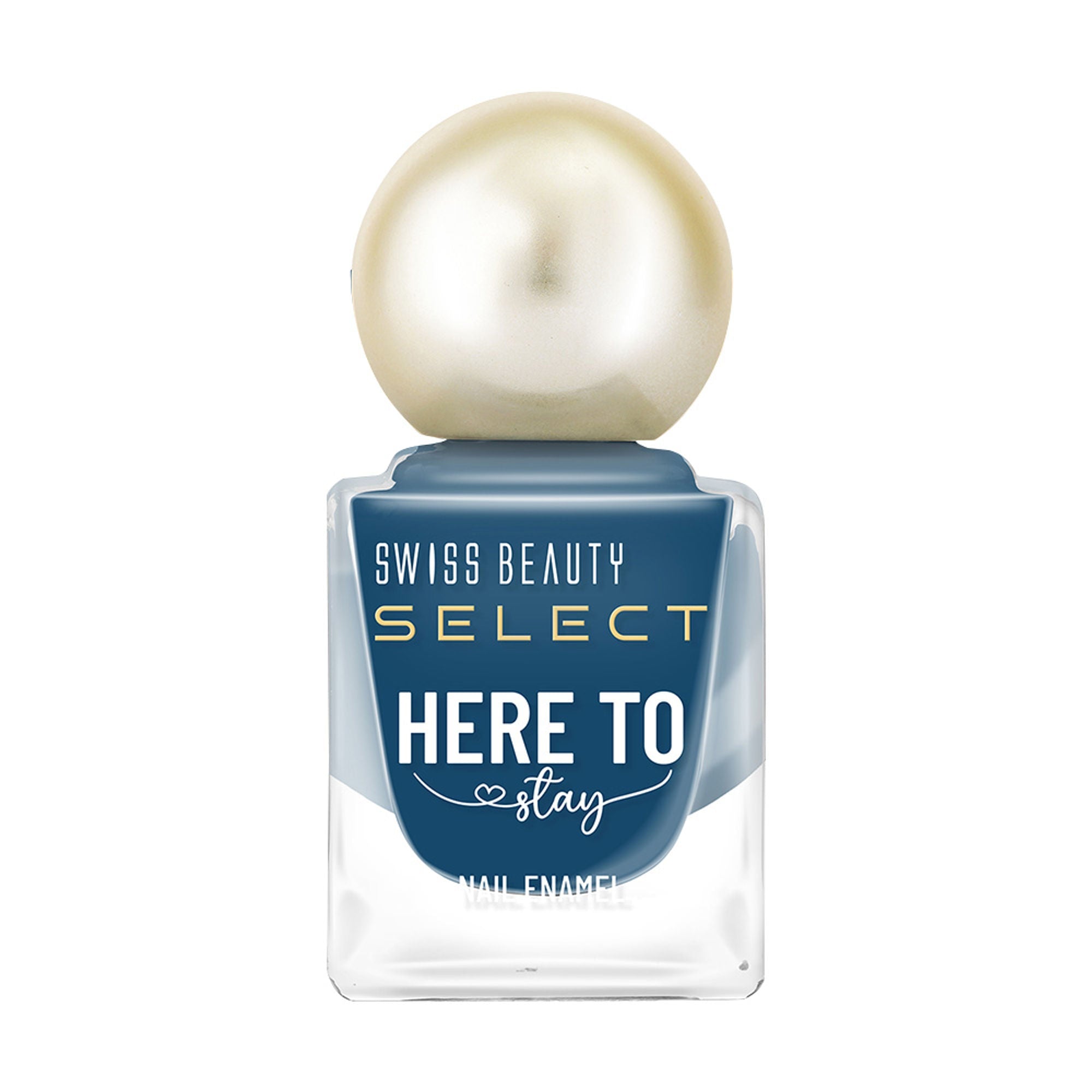 Swiss Beauty Select Here To Stay Nail Enamel - Mosaic Blue - Distacart