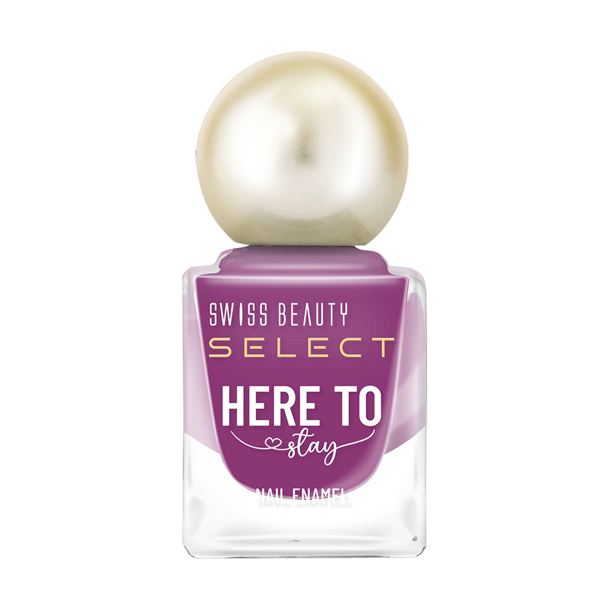 Swiss Beauty Select Here To Stay Nail Enamel - Winter Magenta - Distacart