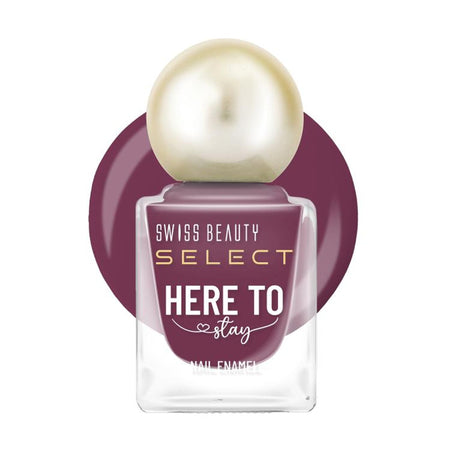 Swiss Beauty Select Here To Stay Nail Enamel - Warm Pink