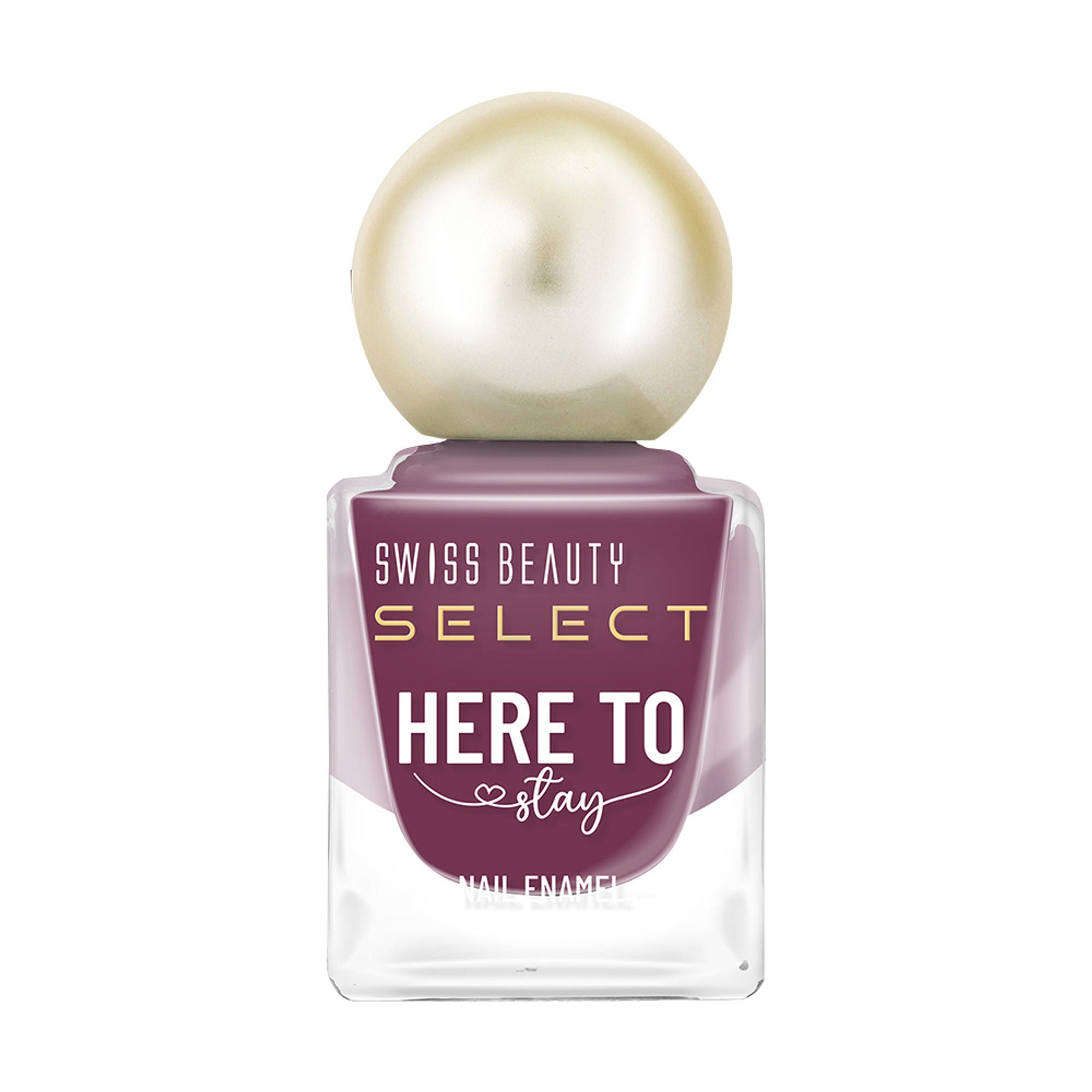 Swiss Beauty Select Here To Stay Nail Enamel - Warm Pink - Distacart