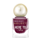 Swiss Beauty Select Here To Stay Nail Enamel - Ruby Wine - Distacart