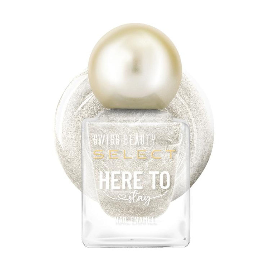 Swiss Beauty Select Here To Stay Nail Enamel - Metallic Gold