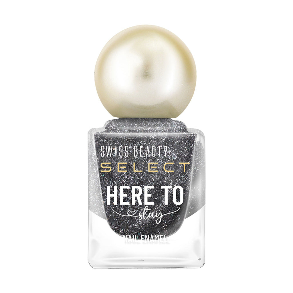 Swiss Beauty Select Here To Stay Nail Enamel - Shimmy Night - Distacart