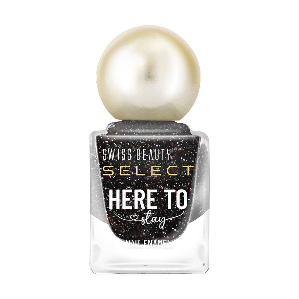 Swiss Beauty Select Here To Stay Nail Enamel - Chunky Emerald - Distacart