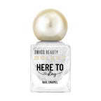 Swiss Beauty Select Here To Stay Nail Enamel - Chunky Silver - Distacart