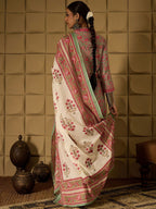 Indo Era Floral Printed Pure Cotton Straight Kurta with Salwar & Dupatta - Distacart