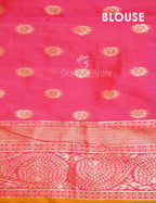 Shades of Yellow Floral Designbanaras Semi Silk Saree By Gayathri Reddy Designer Studio