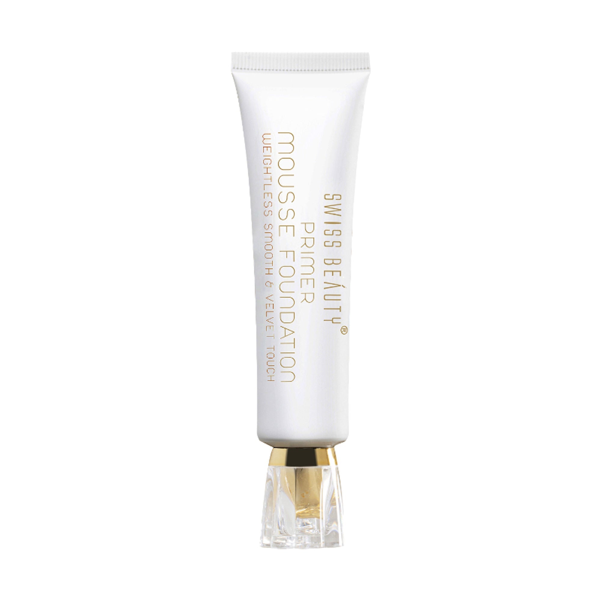 Swiss Beauty Primer Mousse Foundation - 1 White Ivory - Distacart