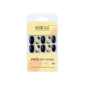 shills professional reusable press on nails oval spn703