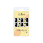shills professional reusable press on nails oval spn703