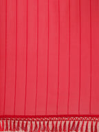 Tikhi Imli Red Striped Saree - Distacart