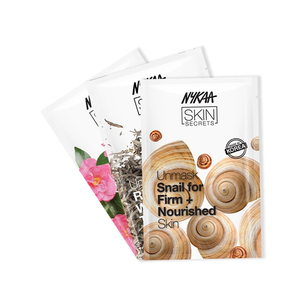 Nykaa Naturals K-Beauty Sheet Masks Combo