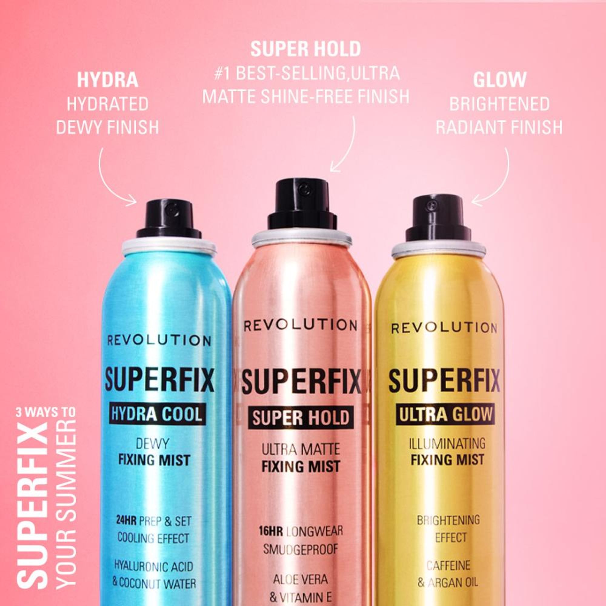Makeup Revolution Super Fix Misting Spray - Distacart