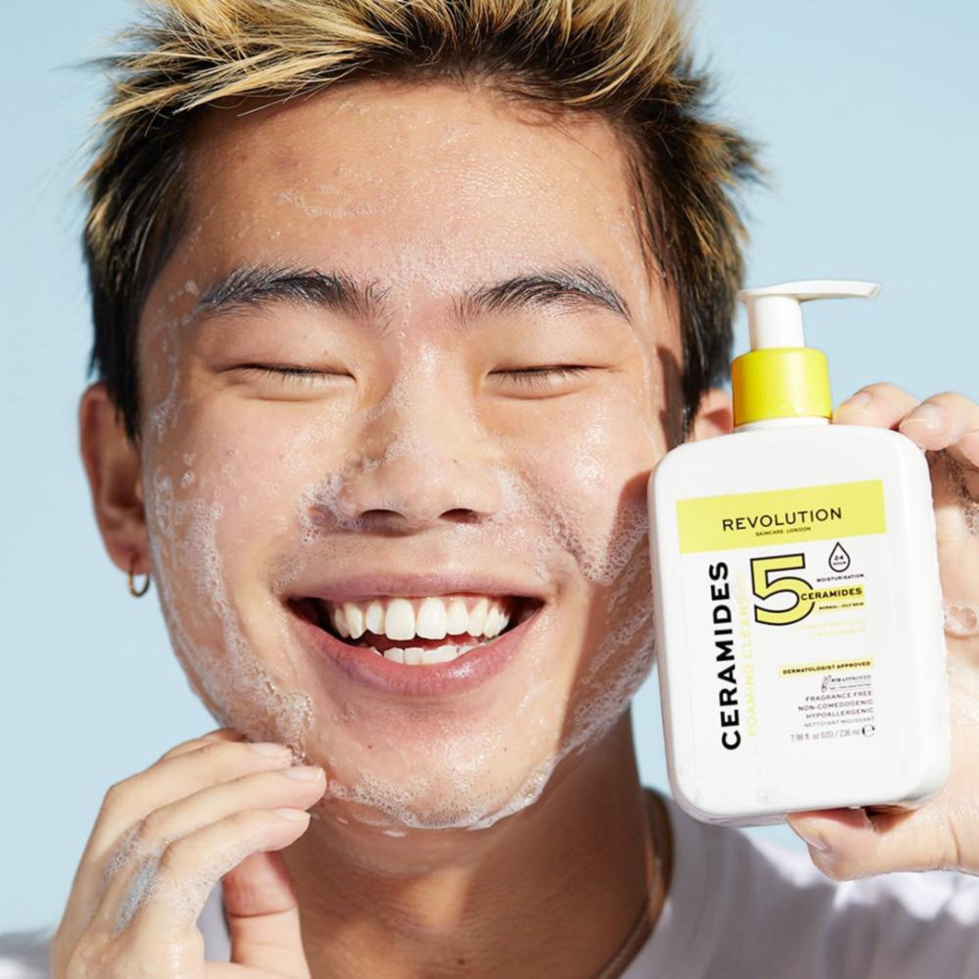 Makeup Revolution Skincare Ceramides Foaming Cleanser - Distacart