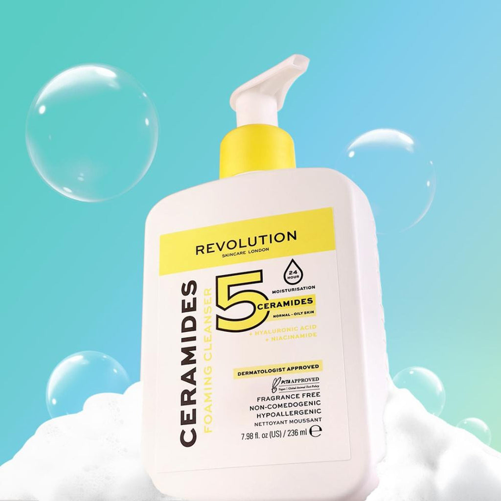Makeup Revolution Skincare Ceramides Foaming Cleanser - Distacart