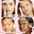 Makeup Revolution Bright Light Face Glow - Lustre Medium - Distacart